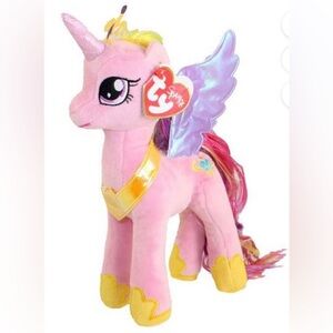 NWT TY Sparkle Princess Cadance My Little Pony Stuffed Animal Plush